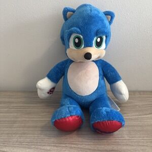 Sonic The Hedgehog 2019 Build A Bear BAB Plush Toy Stuffed Animal 20" SEGA
